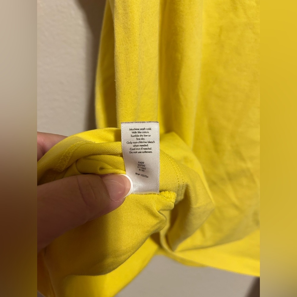 Lucy Vibrant Yellow Blouse- size xl - Picture 6 of 6
